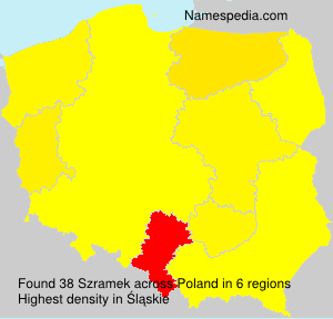 Surname Szramek in Poland Surname Szramek in Poland