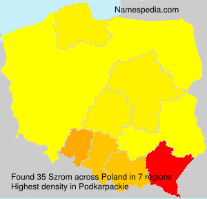 Surname Szrom in Poland Surname Szrom in Poland