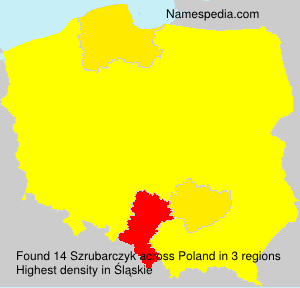 Surname Szrubarczyk in Poland Surname Szrubarczyk in Poland