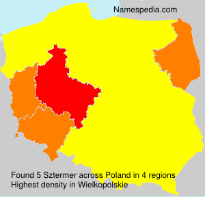 Surname Sztermer in Poland Surname Sztermer in Poland