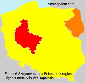 Surname Sztrymer in Poland Surname Sztrymer in Poland
