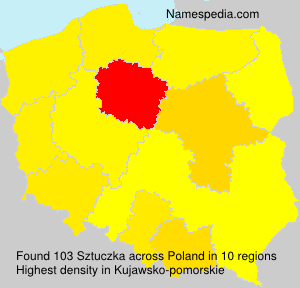 Surname Sztuczka in Poland Surname Sztuczka in Poland