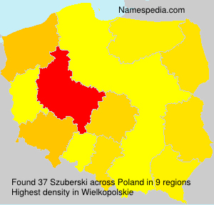 Surname Szuberski in Poland Surname Szuberski in Poland