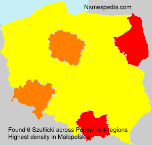 Surname Szuflicki in Poland Surname Szuflicki in Poland