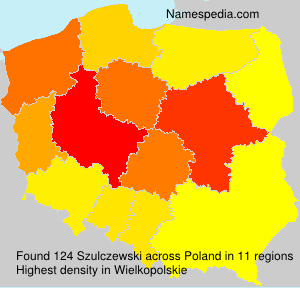 Surname Szulczewski in Poland Surname Szulczewski in Poland