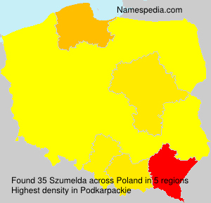 Surname Szumelda in Poland Surname Szumelda in Poland