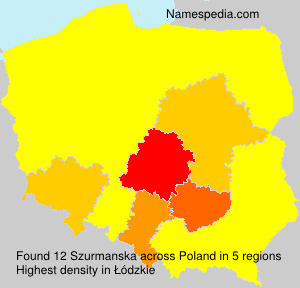Surname Szurmanska in Poland Surname Szurmanska in Poland