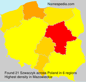 Surname Szwaczyk in Poland Surname Szwaczyk in Poland