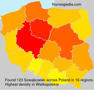 Surname Szwajkowski in Poland Surname Szwajkowski in Poland