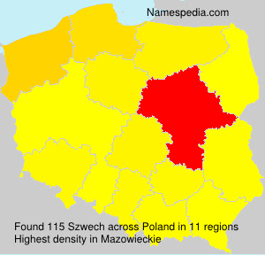 Surname Szwech in Poland Surname Szwech in Poland