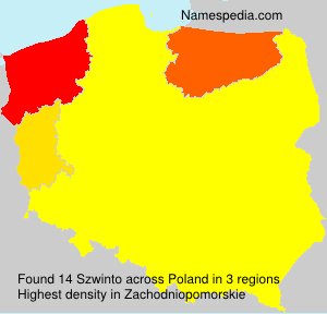 Surname Szwinto in Poland Surname Szwinto in Poland