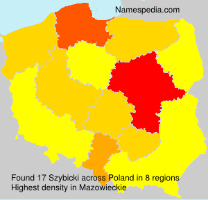Surname Szybicki in Poland Surname Szybicki in Poland