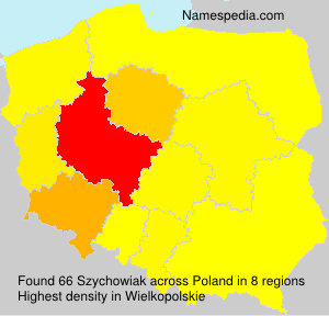 Surname Szychowiak in Poland Surname Szychowiak in Poland