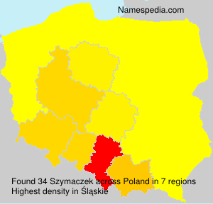 Surname Szymaczek in Poland Surname Szymaczek in Poland
