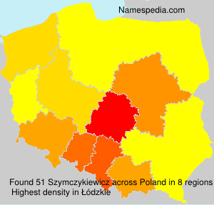 Surname Szymczykiewicz in Poland Surname Szymczykiewicz in Poland
