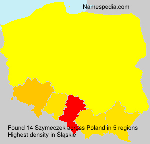 Surname Szymeczek in Poland Surname Szymeczek in Poland