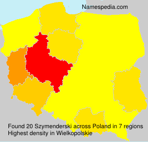 Surname Szymenderski in Poland Surname Szymenderski in Poland