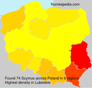Surname Szymus in Poland Surname Szymus in Poland