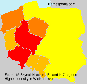 Surname Szynalski in Poland