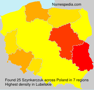 Surname Szynkarczuk in Poland Surname Szynkarczuk in Poland
