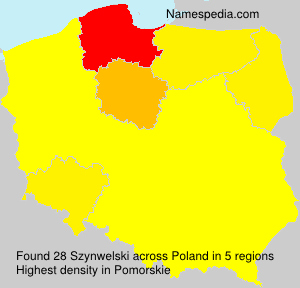 Surname Szynwelski in Poland Surname Szynwelski in Poland