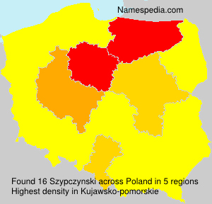 Surname Szypczynski in Poland Surname Szypczynski in Poland