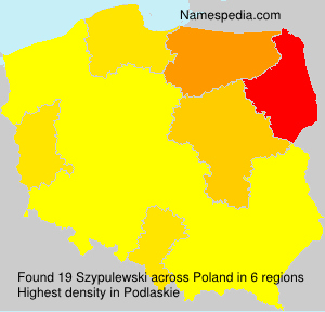 Surname Szypulewski in Poland Surname Szypulewski in Poland