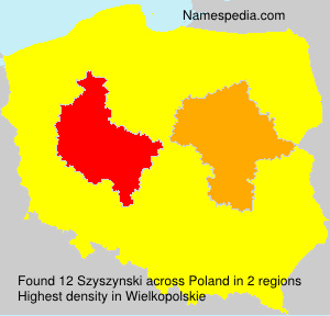 Surname Szyszynski in Poland Surname Szyszynski in Poland