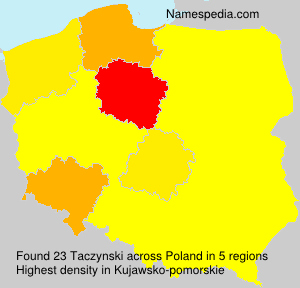 Surname Taczynski in Poland Surname Taczynski in Poland