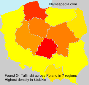 Surname Taflinski in Poland Surname Taflinski in Poland