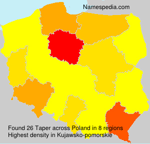 Surname Taper in Poland Surname Taper in Poland