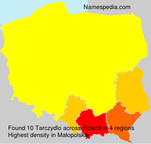 Surname Tarczydlo in Poland Surname Tarczydlo in Poland