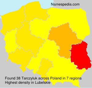 Surname Tarczyluk in Poland Surname Tarczyluk in Poland