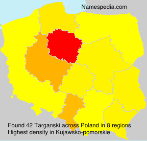 Surname Targanski in Poland Surname Targanski in Poland