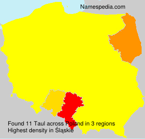 Surname Taul in Poland Surname Taul in Poland