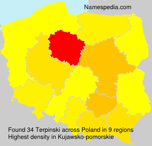 Surname Terpinski in Poland Surname Terpinski in Poland