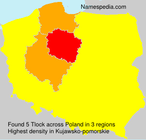 Surname Tlock in Poland Surname Tlock in Poland