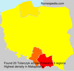 Surname Tolarczyk in Poland Surname Tolarczyk in Poland