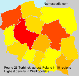 Surname Torbinski in Poland Surname Torbinski in Poland