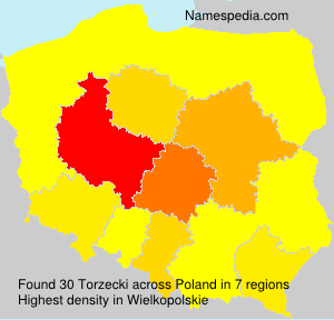Surname Torzecki in Poland Surname Torzecki in Poland
