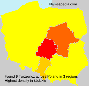Surname Torzewicz in Poland Surname Torzewicz in Poland