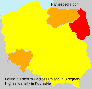 Surname Trachimik in Poland Surname Trachimik in Poland