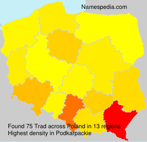 Surname Trad in Poland Surname Trad in Poland