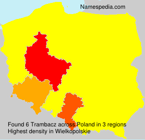 Surname Trambacz in Poland Surname Trambacz in Poland