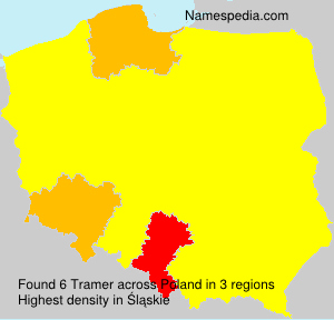 Surname Tramer in Poland Surname Tramer in Poland