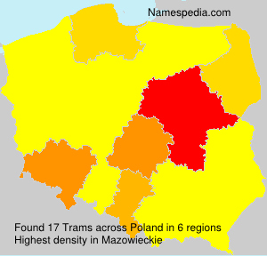 Surname Trams in Poland Surname Trams in Poland