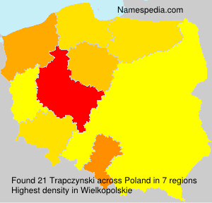 Surname Trapczynski in Poland Surname Trapczynski in Poland