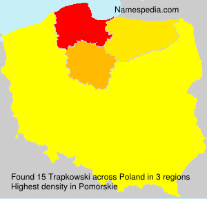 Surname Trapkowski in Poland Surname Trapkowski in Poland