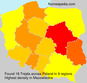 Surname Trejda in Poland Surname Trejda in Poland