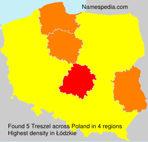 Surname Treszel in Poland Surname Treszel in Poland
